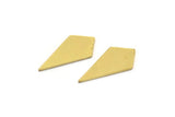 Brass Diamond Blank, 50 Raw Brass Diamond Blanks (15.5x8x0.60mm) A4591