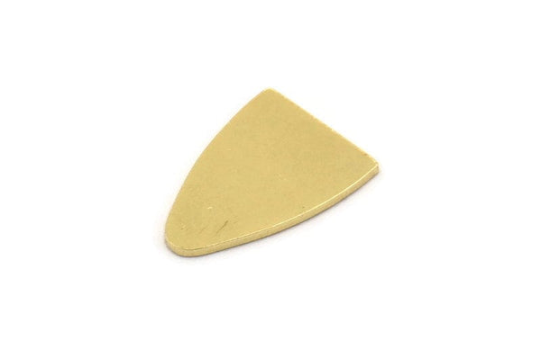 Brass Oval Blank, 12 Raw Brass Oval Shaped Blanks, Stamping Blanks (16x11x0.80mm) A5058