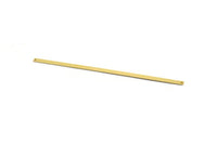 Brass Bracelet Blank, 4 Raw Brass Flat Stamping Bracelet With 2 Holes (136x4x0.80mm) D298