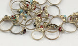 10 Mixed Vintage Rings F048
