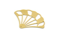 Brass Charm, 4 Raw Brass, Charm Pendants, Findings, Brass Charms With 1 Hole (29x40x0.60mm) SMP0471