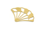 Brass Charm, 4 Raw Brass, Charm Pendants, Findings, Brass Charms With 1 Hole (29x40x0.60mm) SMP0471