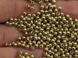 50 Raw Brass Spacer Bead , Findings (3 mm)  brs 0103 (B0030)