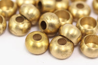 20 Raw Brass Spacer Rondelle Beads (13.5x8.5 Mm)  Brs 9087   D0054