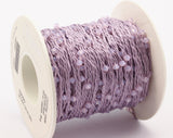 1 Spool - 50 Meters - Swarovski Crystal Yarn, Purple