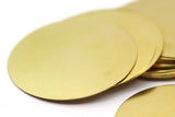 Brass Round Blank, 2 Raw Brass Huge Round Stamping Blanks (82x0.50mm) BS 1681