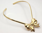 Brass Bow Choker, Raw Brass Bow Choker Statement Necklace