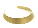 Raw Brass Cuff - 4 Raw Brass Cuff Bracelet Bangle Without Holes (6-12x140x0.80mm) Brc034
