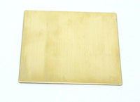 Brass Square Blank,  2 Raw Brass Square Blanks (55x55x0.80mm)   D284--C104