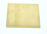 Brass Square Blank,  2 Raw Brass Square Blanks (55x55x0.80mm)   D284--C104