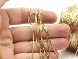 Snake Chain, Brass Chain, 10 M. Raw Brass Snake Chain (1mm) Bs 1365