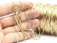 Brass Snake Chain, 5 M. Raw Brass Snake Chain (1mm) Bs 1365