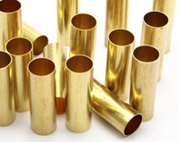6 Raw Brass Tubes (10x30mm) Bs 1558