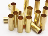 6 Raw Brass Tubes (10x30mm) Bs 1558