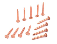 Raw Copper Finding, 50 Raw Copper Nails  (2x20mm) Y267