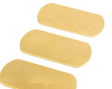 6 Raw Brass Blanks (50x28x0.80mm) B-7