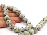 Kiwi Jasper 16 Mm Round Gemstone Beads 15.5 Inches Full Strand 308 T013
