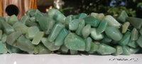 Green Aventurine Huge Freeform Faceted Gemstone Beads - 28 Pcs    T091